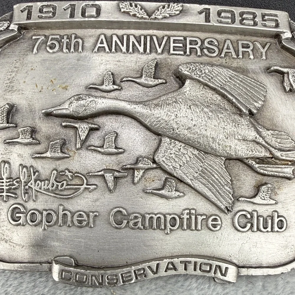 Limited Edition IOWA  Co.Gopher Campfire Club Geese Conservation‎